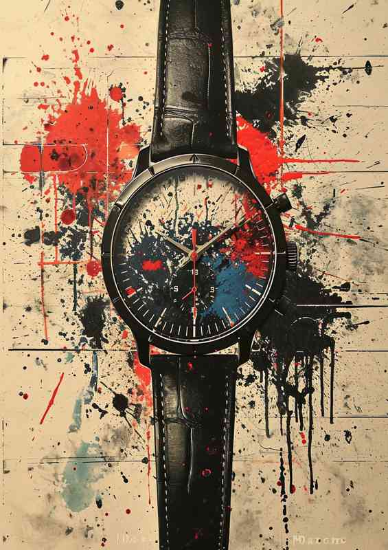 What time is it street art