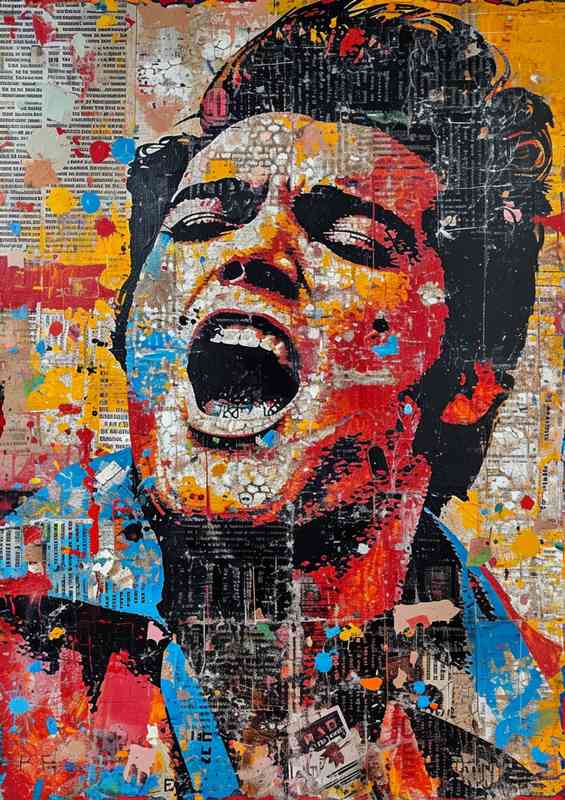 we will rock you by elvis in the style of contemporary