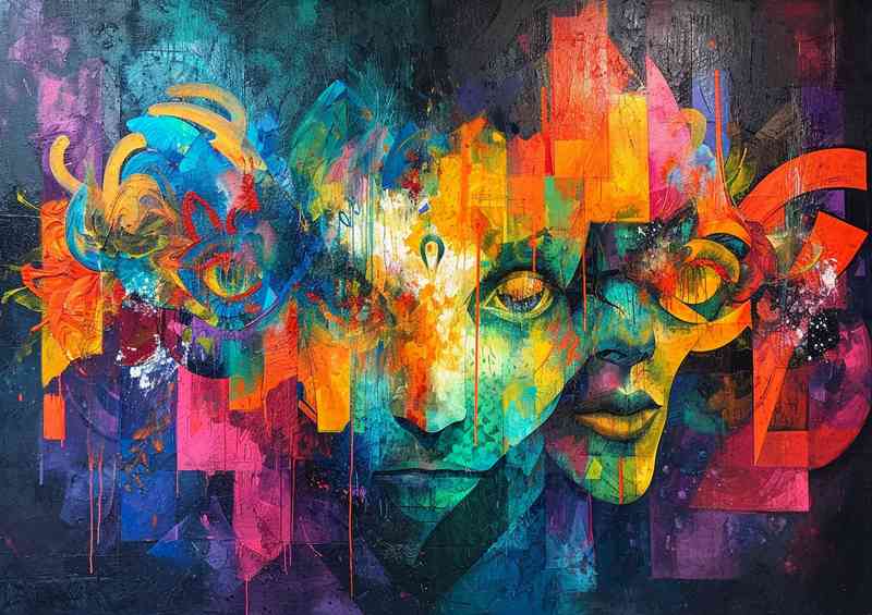All about the face graffiti