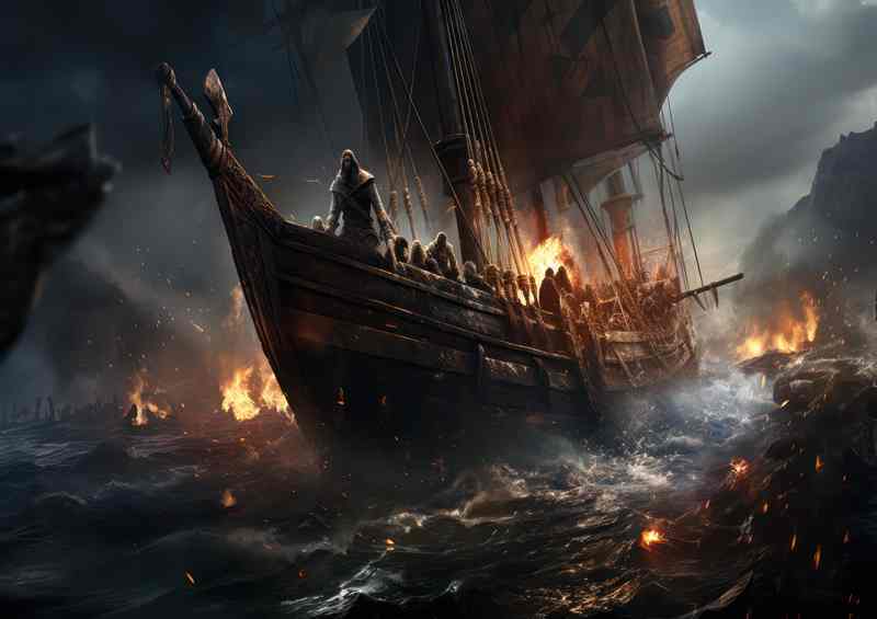 Viking Ships Revolutionized Ancient Sea Travel at war