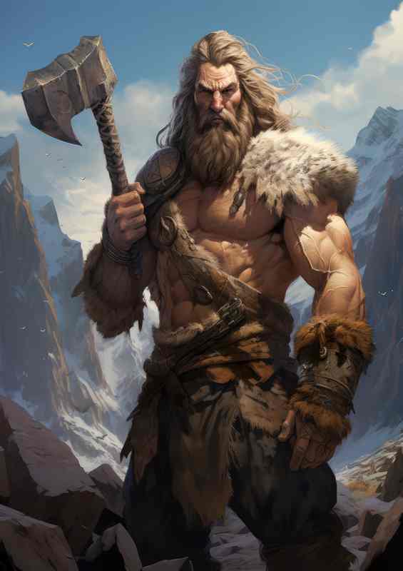 A Tale of Revenge and Prophecy vinking with the axe