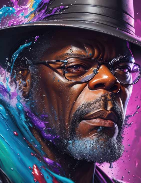 Samuel L Jackson with nice colours