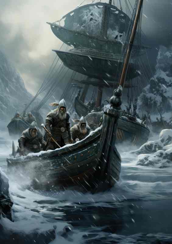 The Ingenious Design of Norse Warships in battle