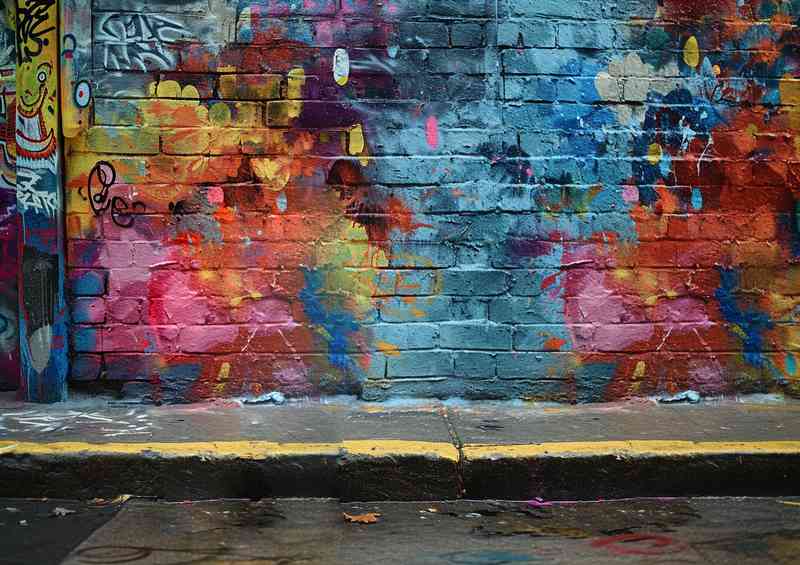 Street art people express themselves