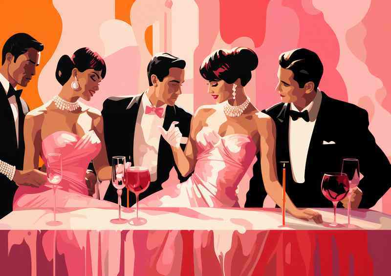 Elegant Cocktail Parties Bringing Back the Vintage Vibe