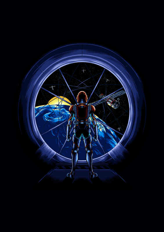 Outa Space | Met Poster