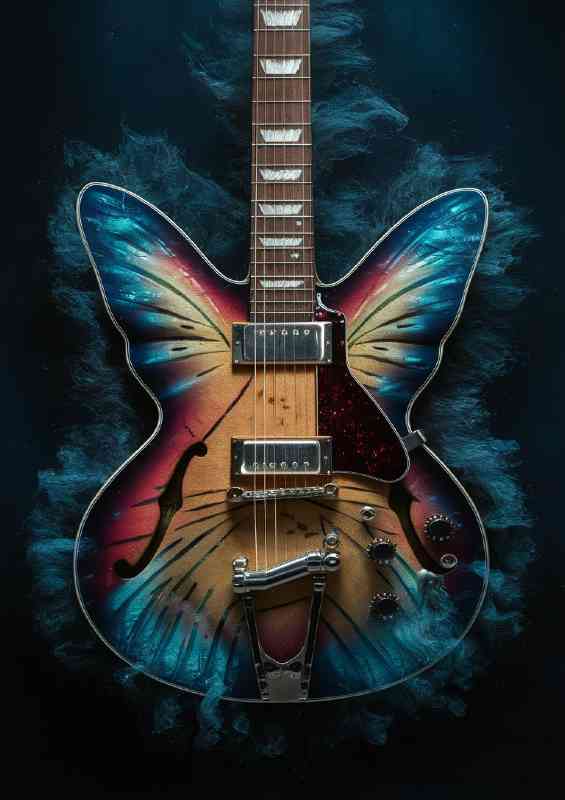 Magical Guitar blues and yellows