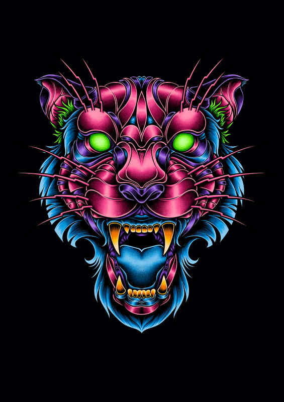 Tiger Metal Poster | Rawk