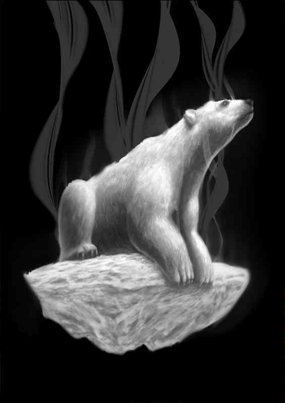 Fading Polar Bear