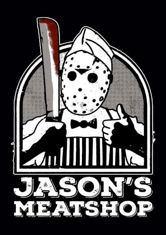 Jasons Meat Shop Black