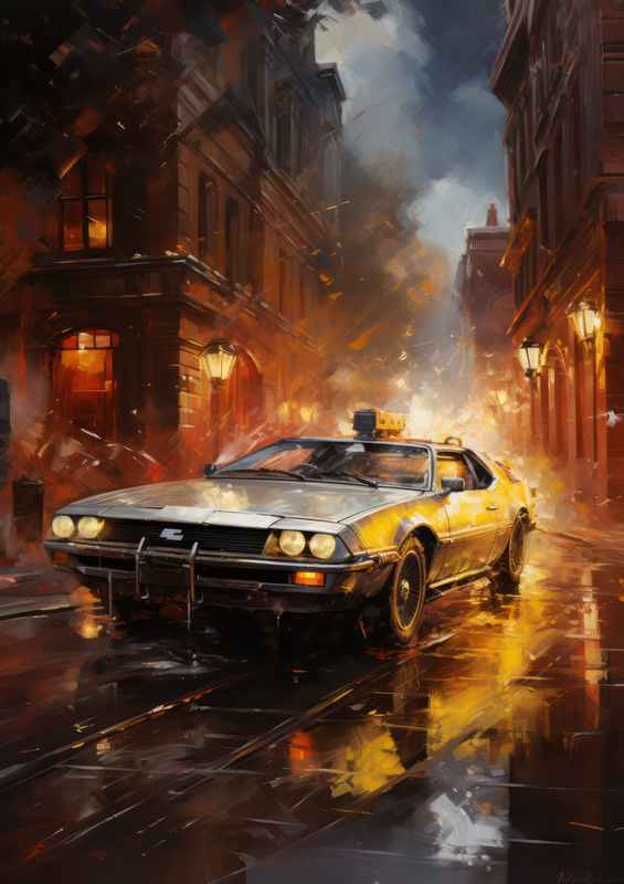Back to the future delorean