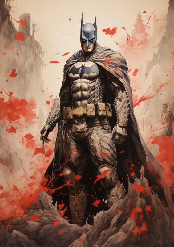 Batman Japanese ink Battles Begun