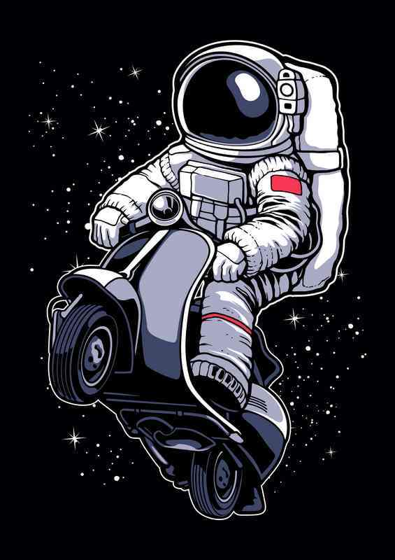 Astronaut scooter