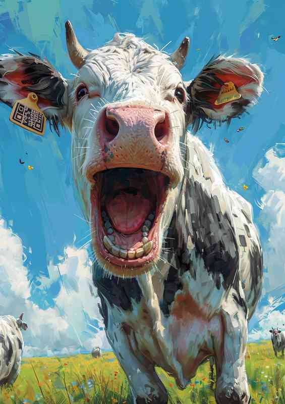 Berryl the laughing cow