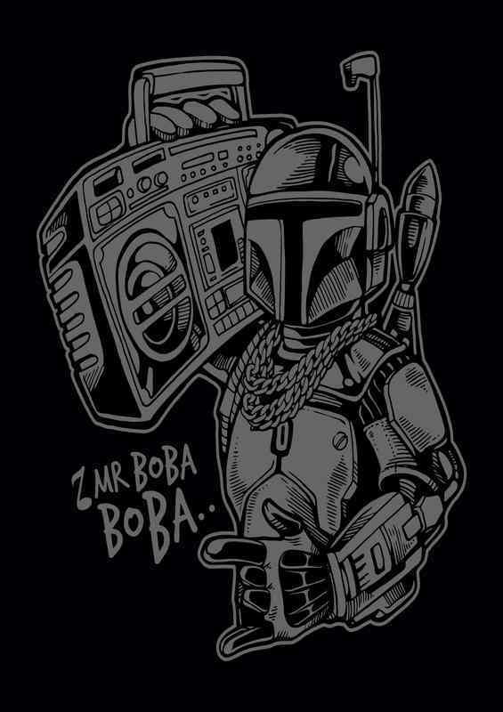 Mr Boba boba BW
