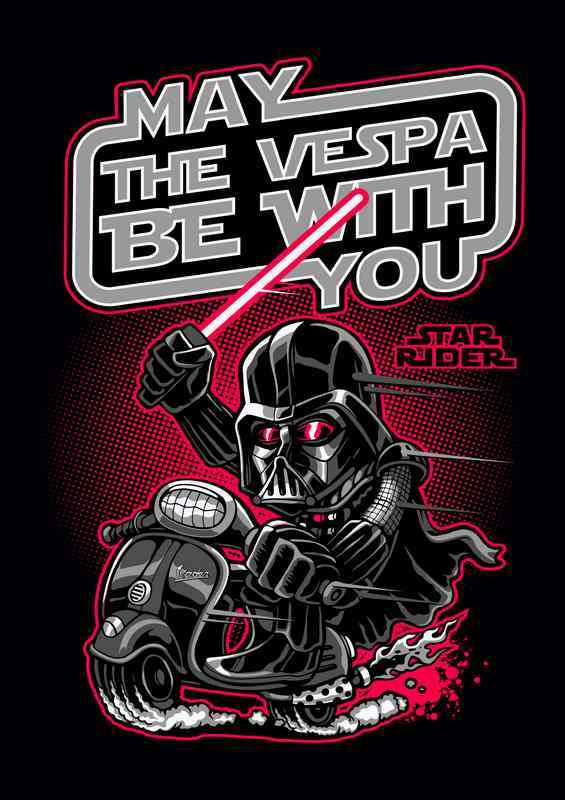 My the vespa be with you