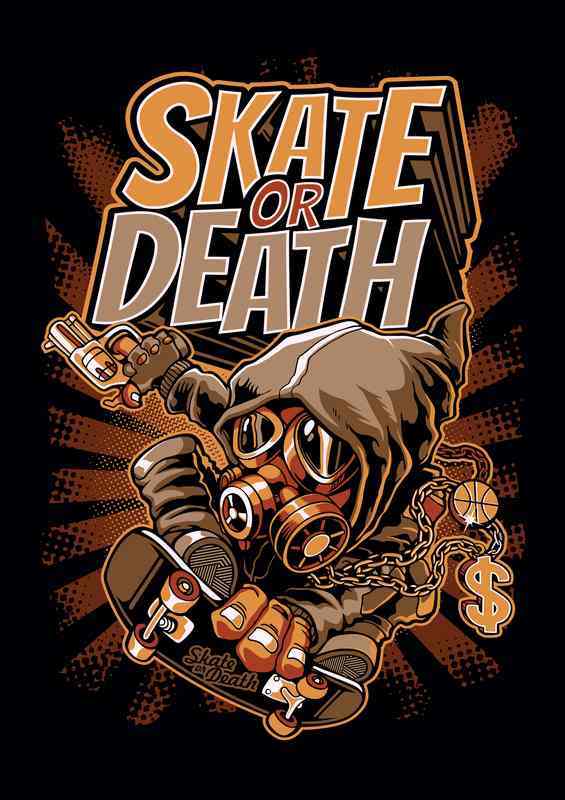 Skate or death mask