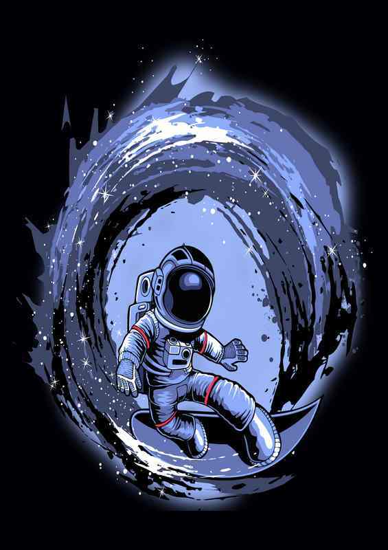 Surfing in space
