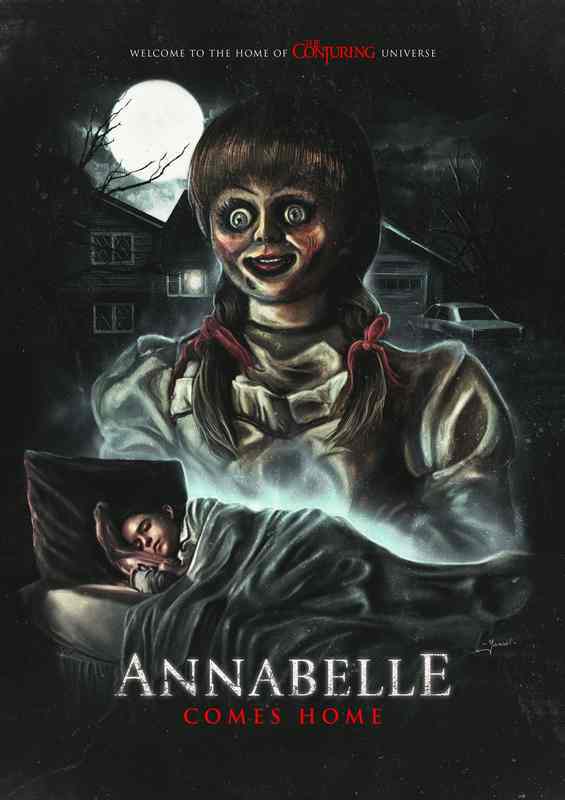 Annabelle comes home sleeping