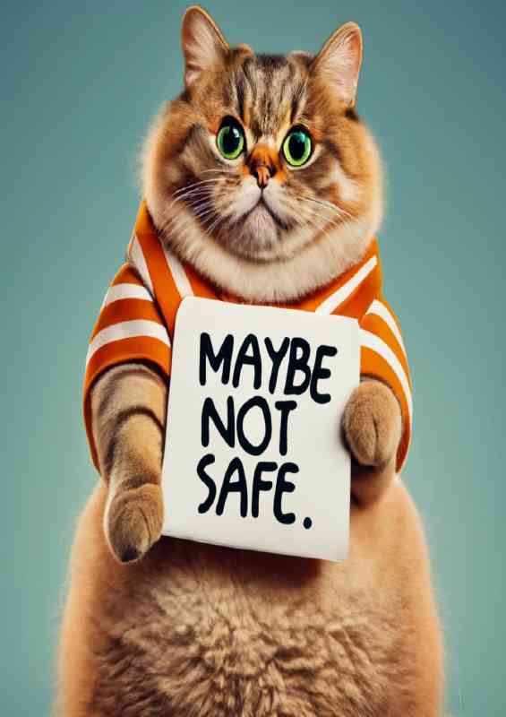 Maybe Not Safe Fat Cat
