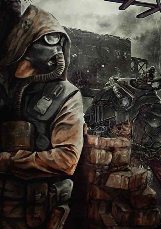 Apocolyptic gun fight