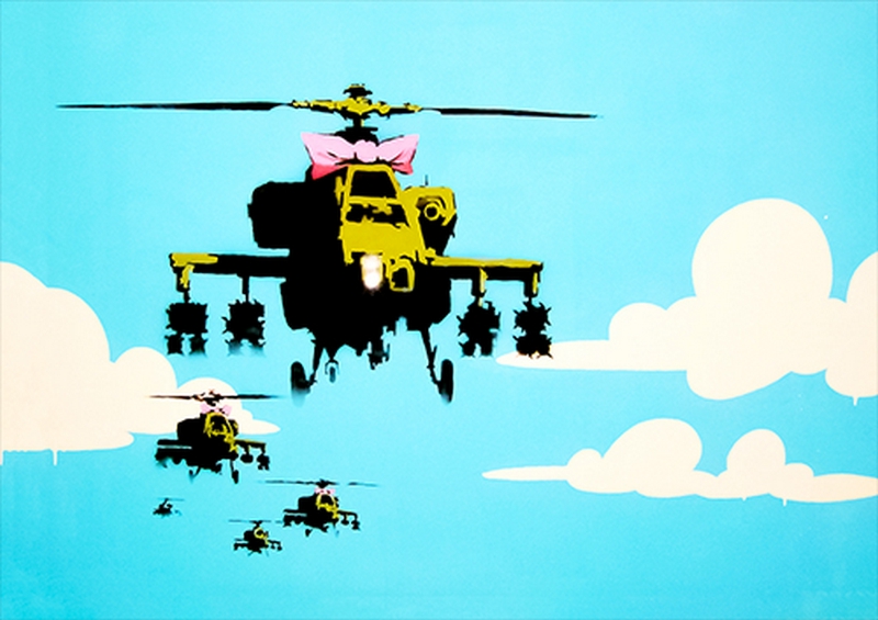 Helicopter Pink Bow