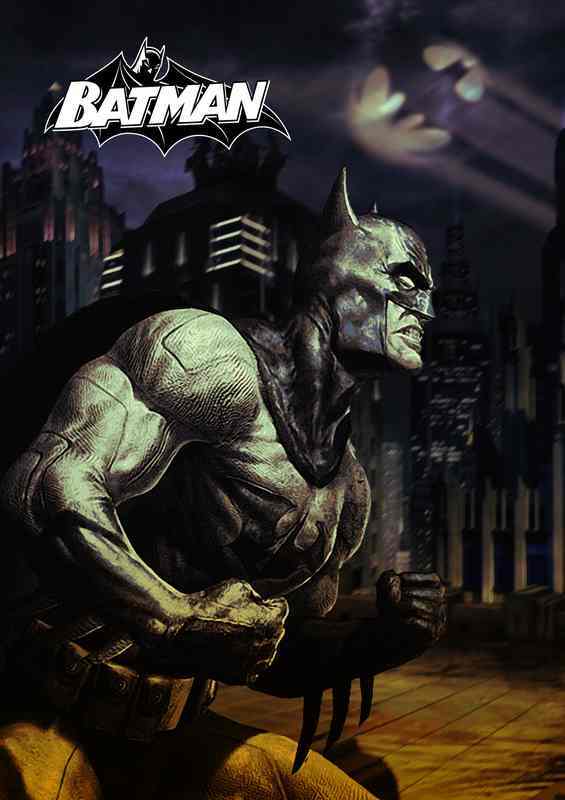 Batman in the night