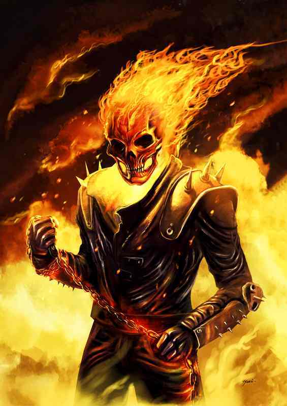 Ghost Rider In Hell