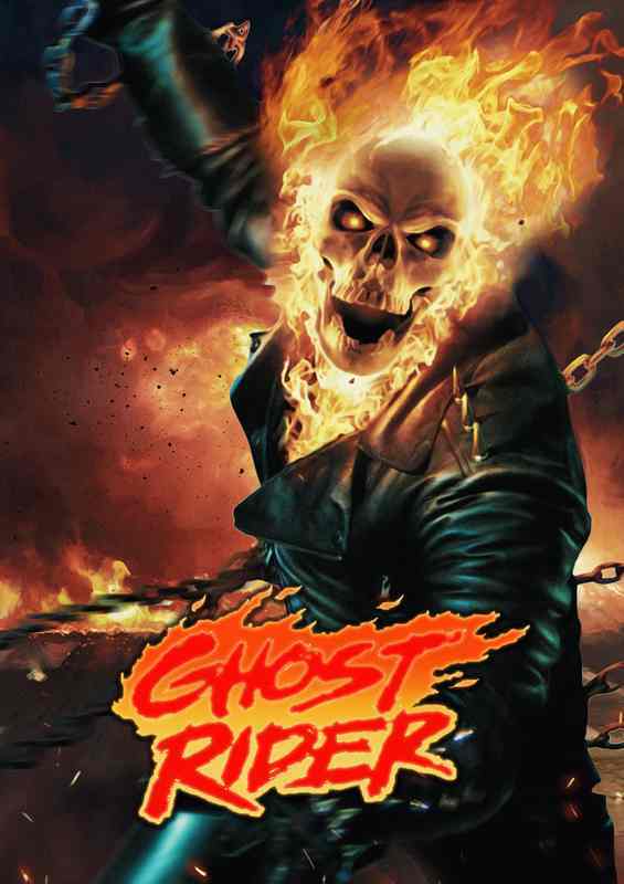 Ghost Rider flames