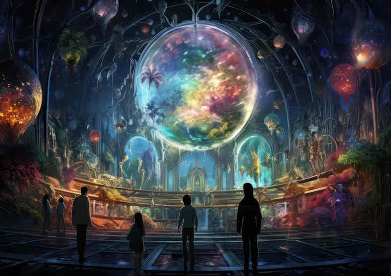 Enchanted World Metal Poster