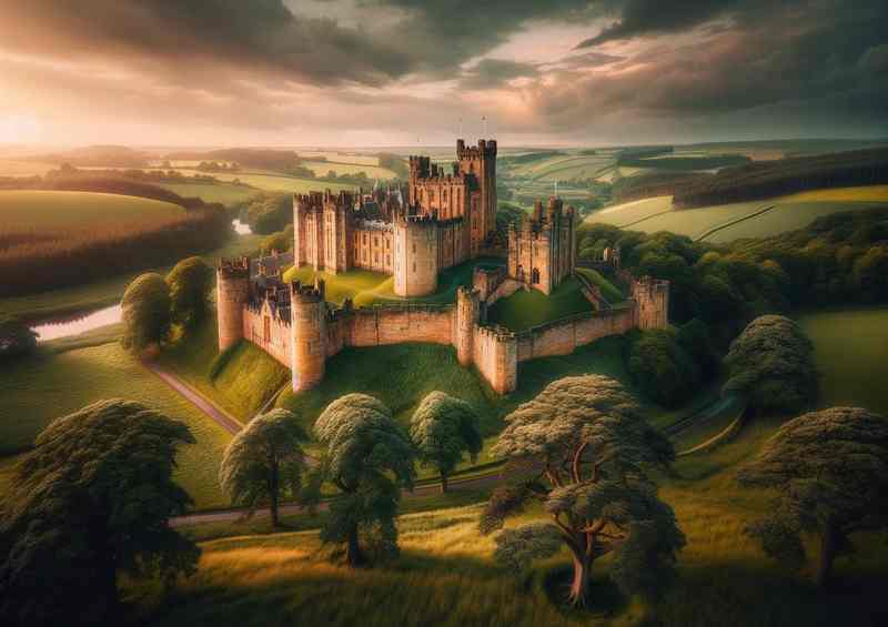 Alnwick Castle Northumberland Enchanting