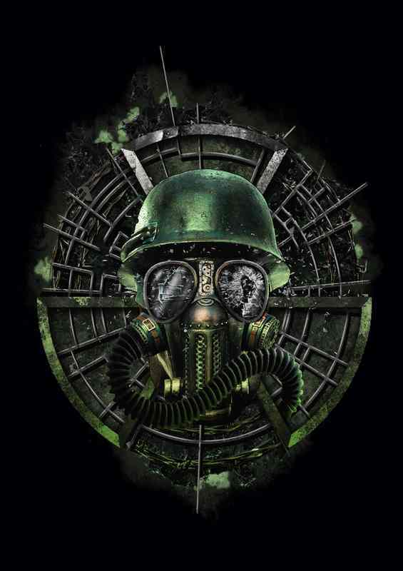 Soilder Masked ready for battle