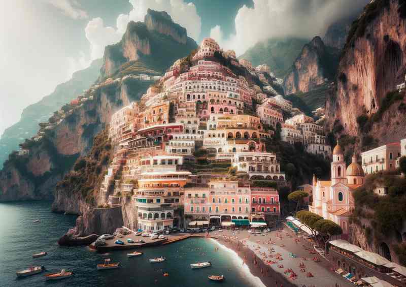 Amalfis Cliffside Wonder Positano Italy