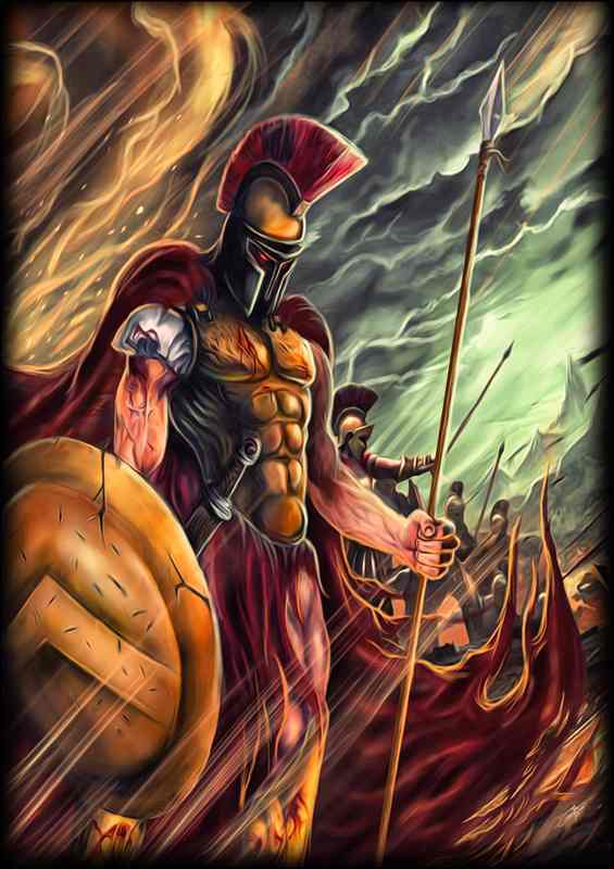 Spartan amongst the fighters