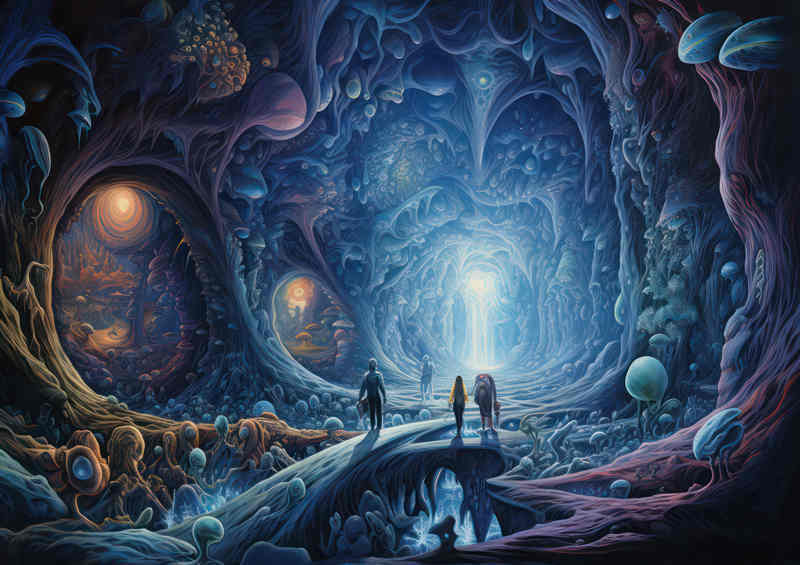 Enchanted World With nice blue tones and hues