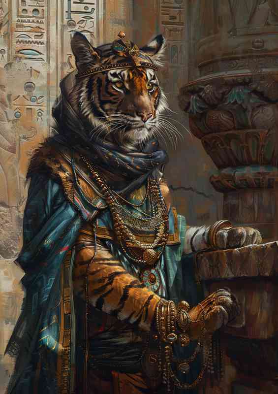 Lord Tiger making his stance