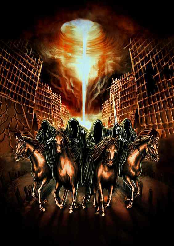 The Headless Horsemen riding