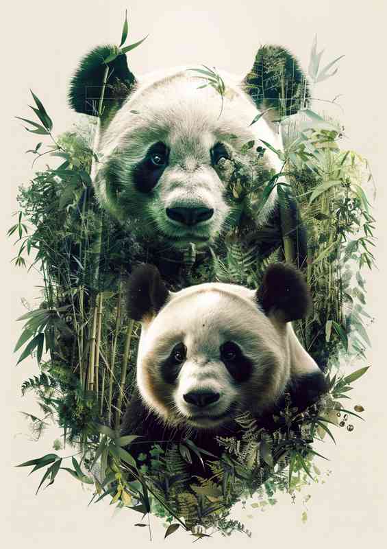 A pair of Pandas