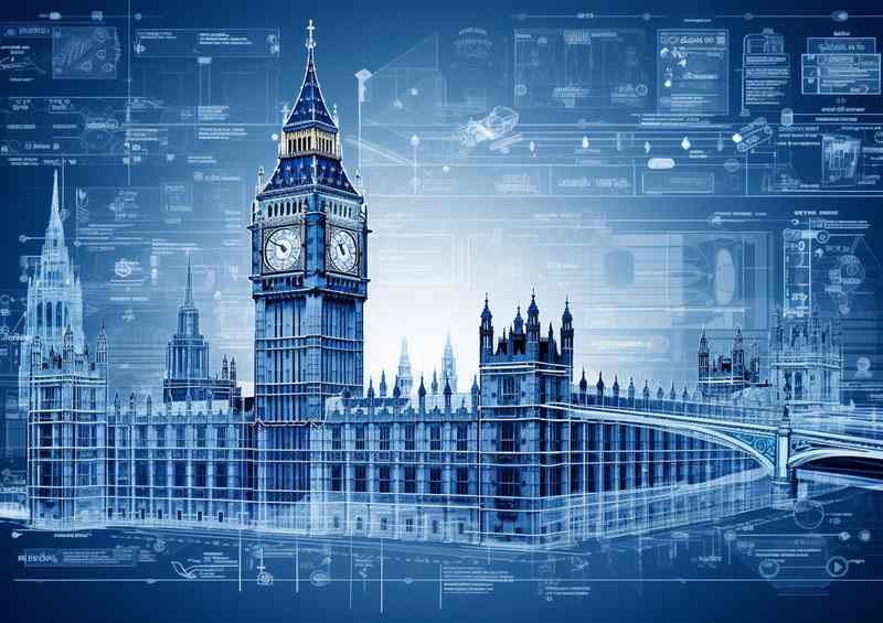 Big Ben Blueprint pride