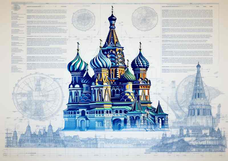 Moscows Colorful Splendor engineering masterpiece