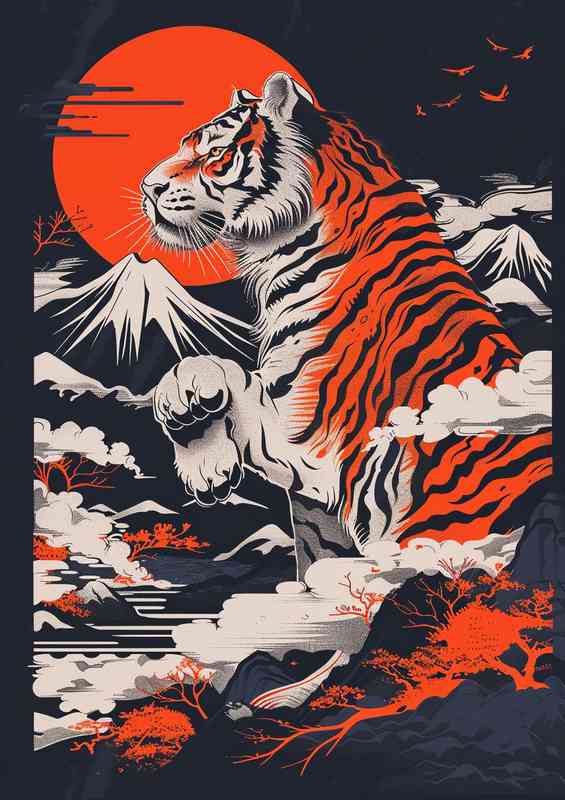 Japanese style Tiger