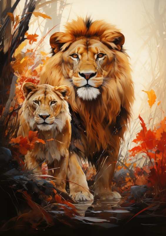 Lioness and the Tiger