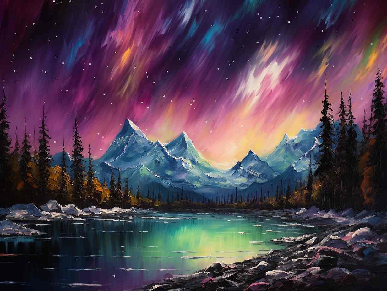 Auroras Secrets Trees by Whispering River
