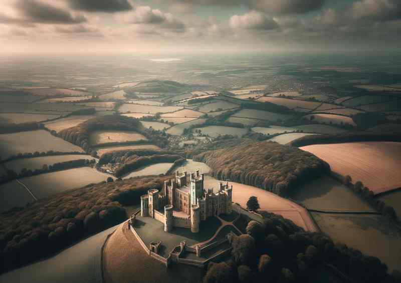 Belvoir Castle Metal Poster