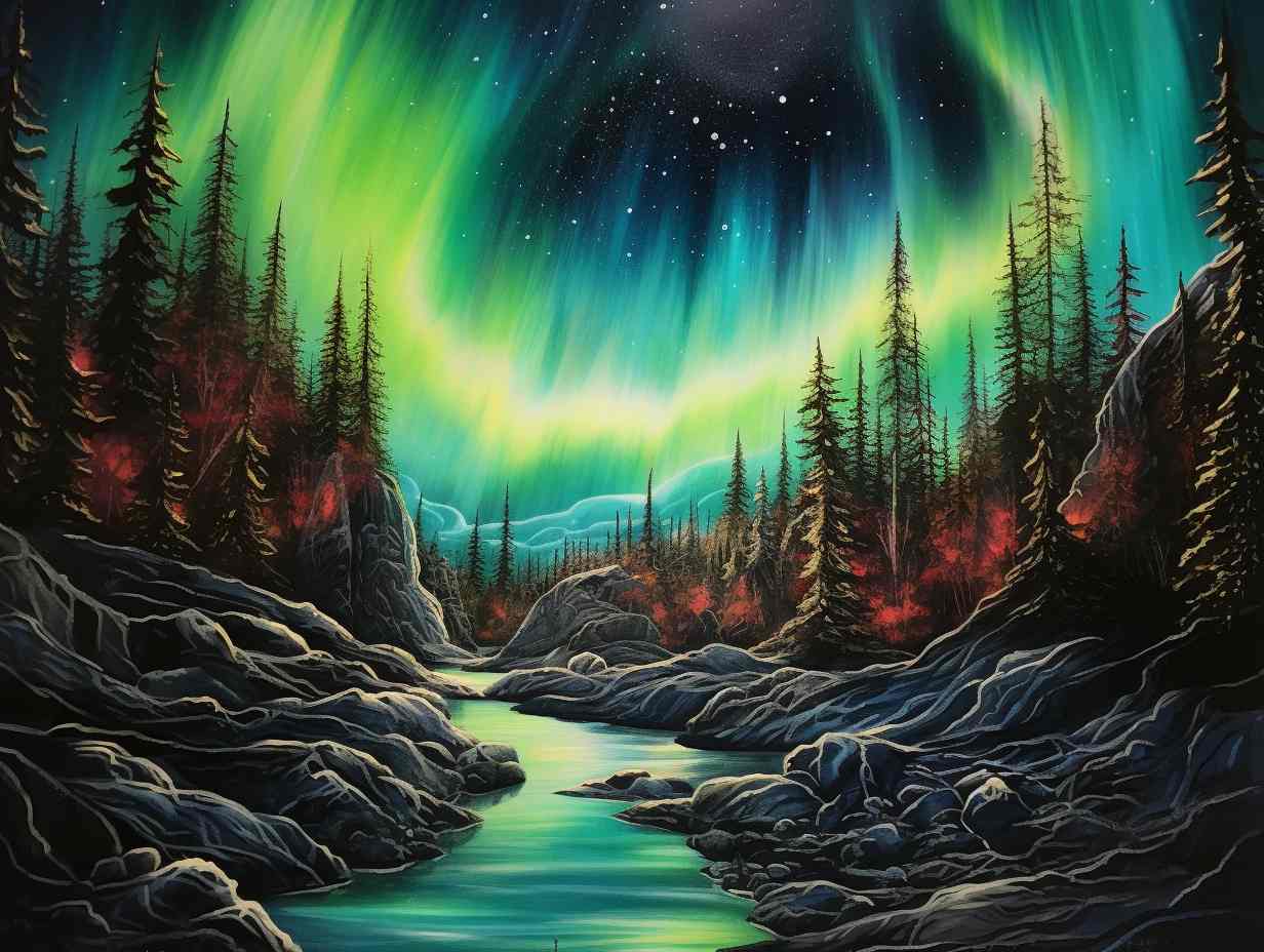 Rivers Shimmering Northern Dance