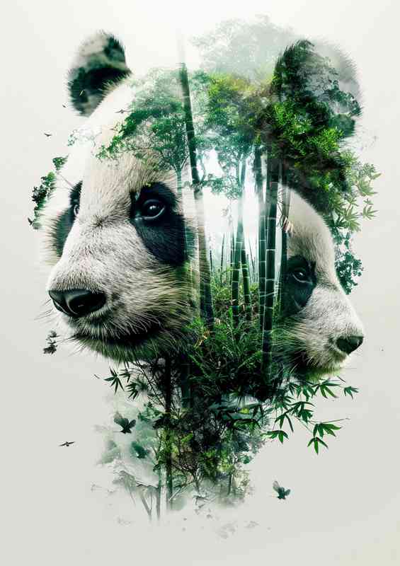 Pandas in the jungle