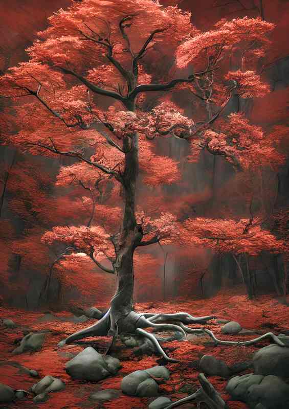 Beautiful Tree In The Forest