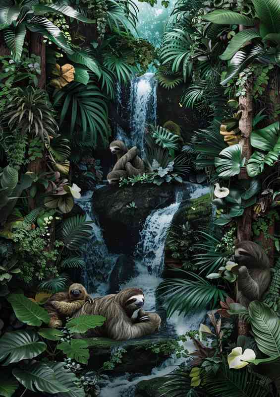 Sloth the the jungle