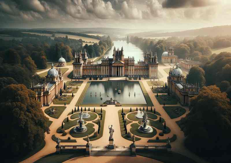 Blenheim English Baroque Poster