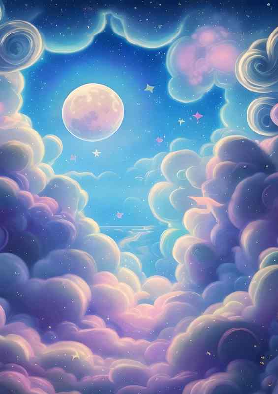 Dream Paradise Clouds Magical Sky